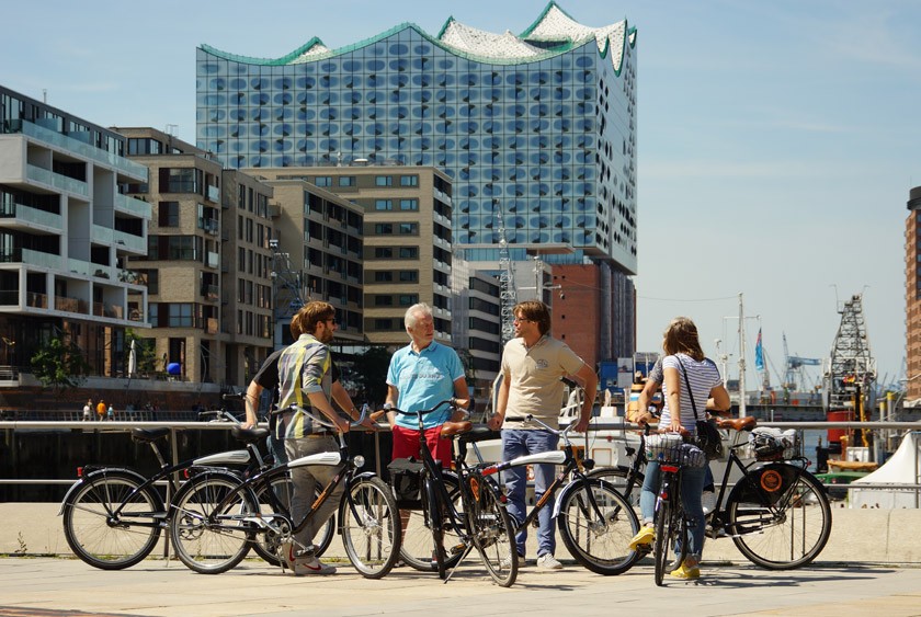 Rabatt: Geführte Fahrradtour mit Hamburg City Cycles